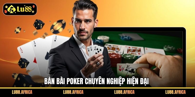 Bàn bài Poker chuyên nghiệp hiện đại