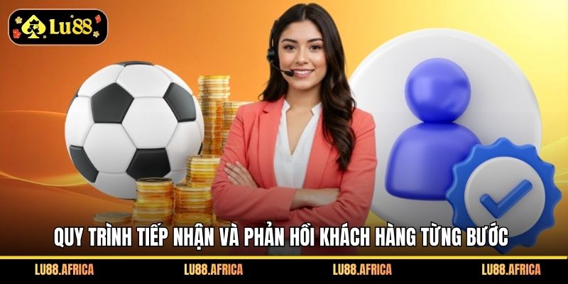 Quy trình tiếp nhận và phản hồi khách hàng từng bước